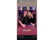 Jaz's Instagram story